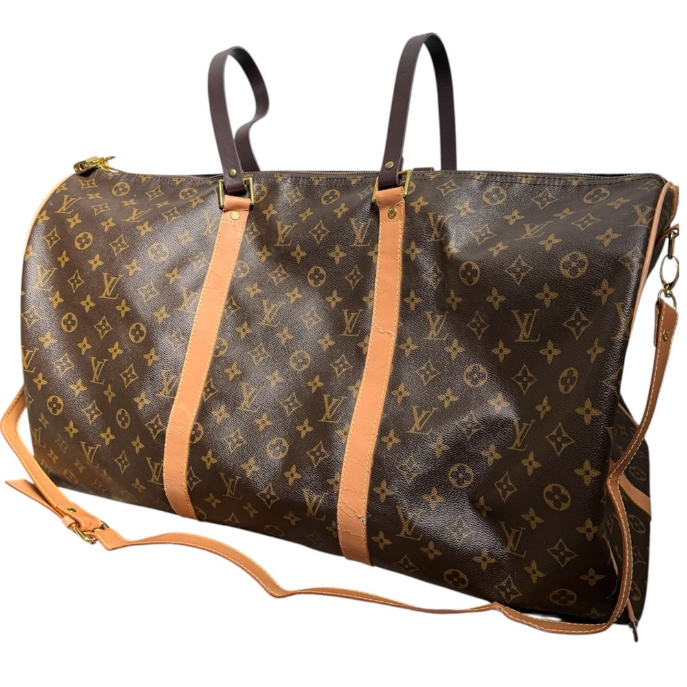 Inspired Duffel Bag Monogram L.V- preowned with wear
